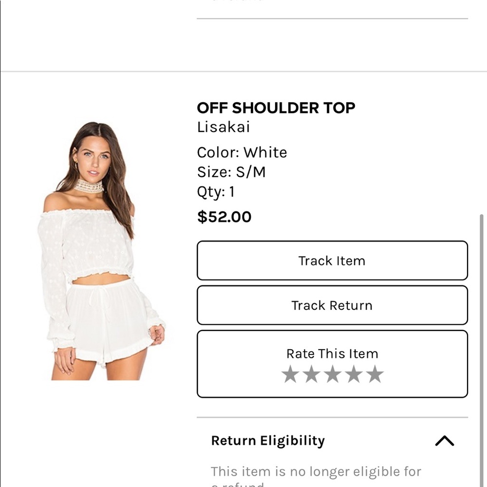 Lisakai Off the Shoulder Top